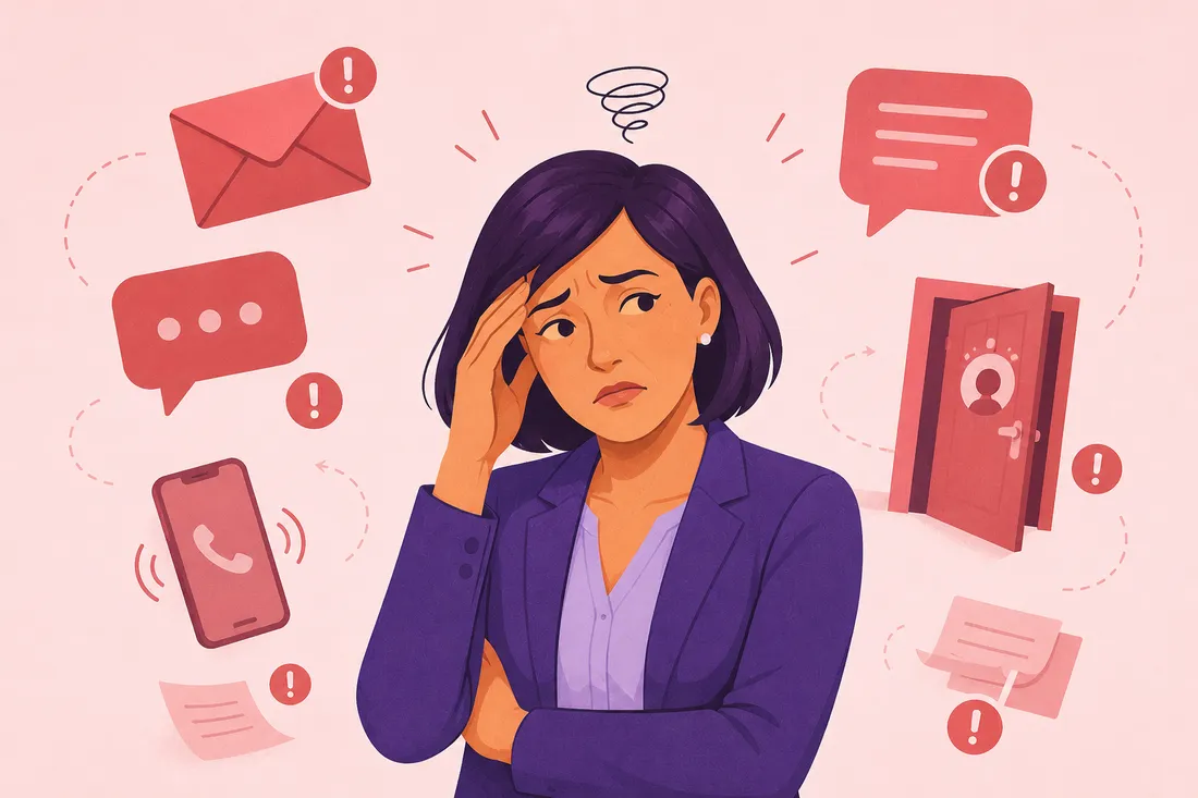 Before Echo: a manager juggling scattered, late, hard-to-decode restroom complaints.